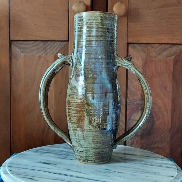 Water jug signed pottery - Picture 9 of 13